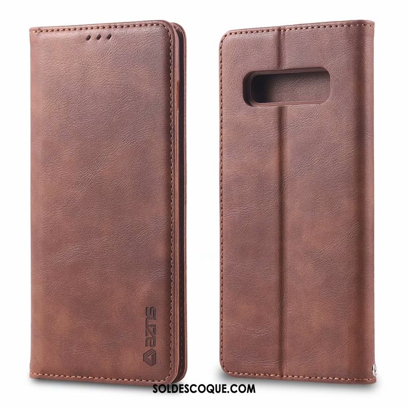 Coque Samsung Galaxy S10 5g Business Étoile Simple Luxe Protection Soldes