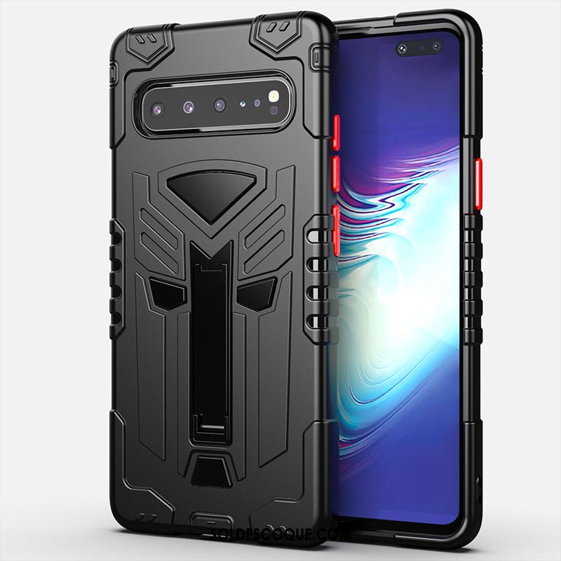 Coque Samsung Galaxy S10 5g Couvercle Arrière Étoile Téléphone Portable Vert Étui En Vente