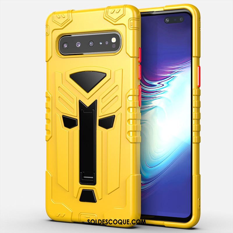 Coque Samsung Galaxy S10 5g Couvercle Arrière Étoile Téléphone Portable Vert Étui En Vente