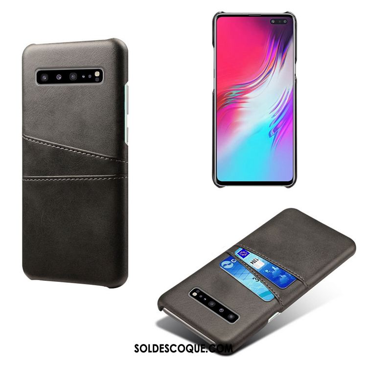 Coque Samsung Galaxy S10 5g Cuir Étoile Petit Bovins Étui En Vente