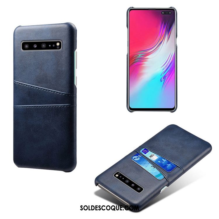 Coque Samsung Galaxy S10 5g Cuir Étoile Petit Bovins Étui En Vente