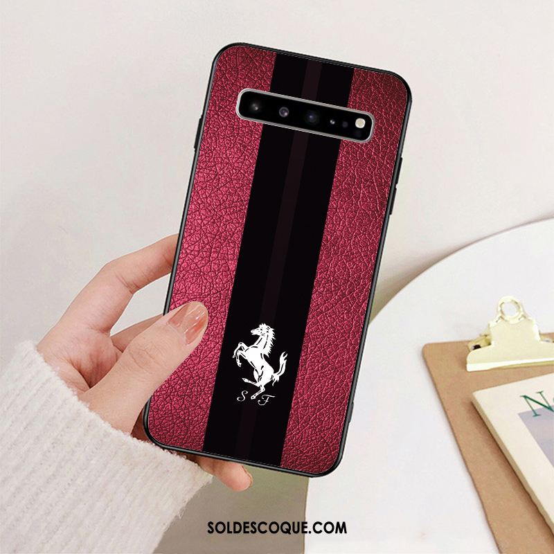 Coque Samsung Galaxy S10 5g Fluide Doux Incassable Créatif Protection Téléphone Portable En Ligne