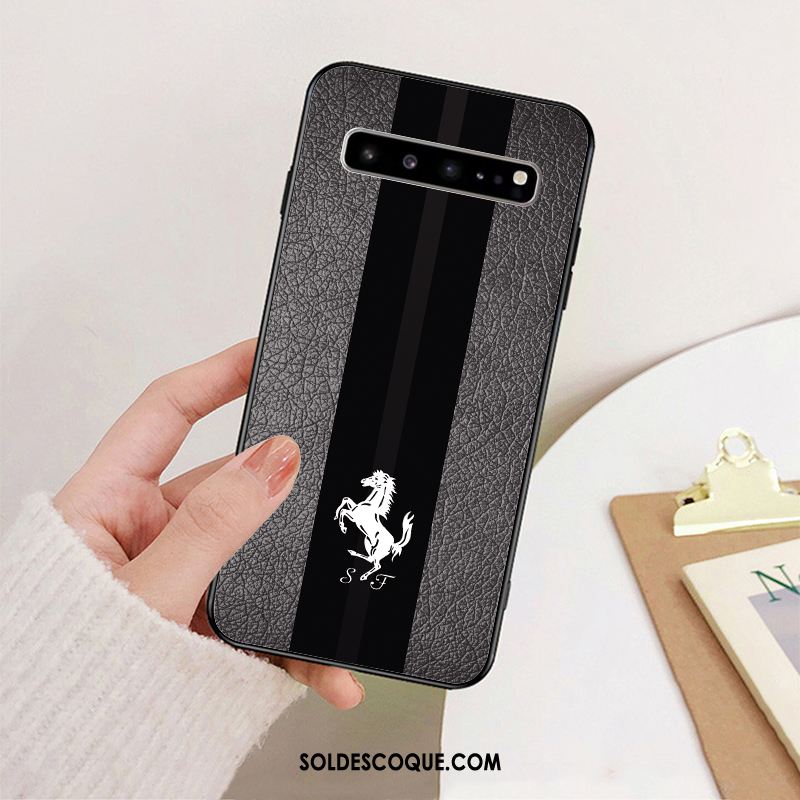 Coque Samsung Galaxy S10 5g Fluide Doux Incassable Créatif Protection Téléphone Portable En Ligne