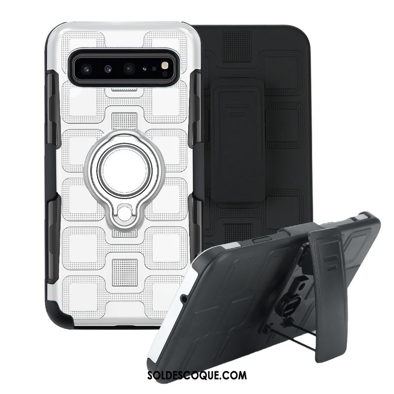 Coque Samsung Galaxy S10 5g Protection Incassable Étui Blanc Support En Vente