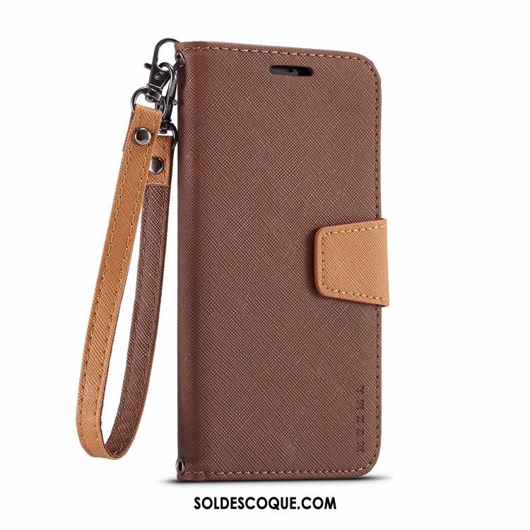 Coque Samsung Galaxy S10 5g Toile Clamshell Étui En Cuir Téléphone Portable Étoile Soldes