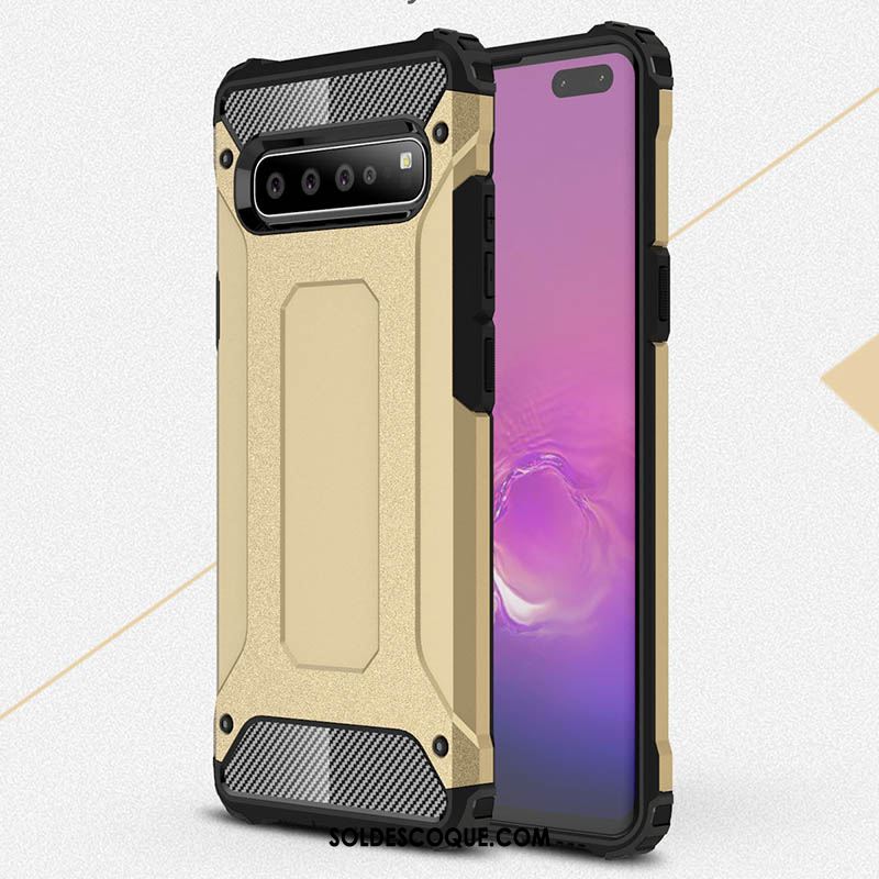 Coque Samsung Galaxy S10 5g Tout Compris Créatif Étui Délavé En Daim Protection Pas Cher