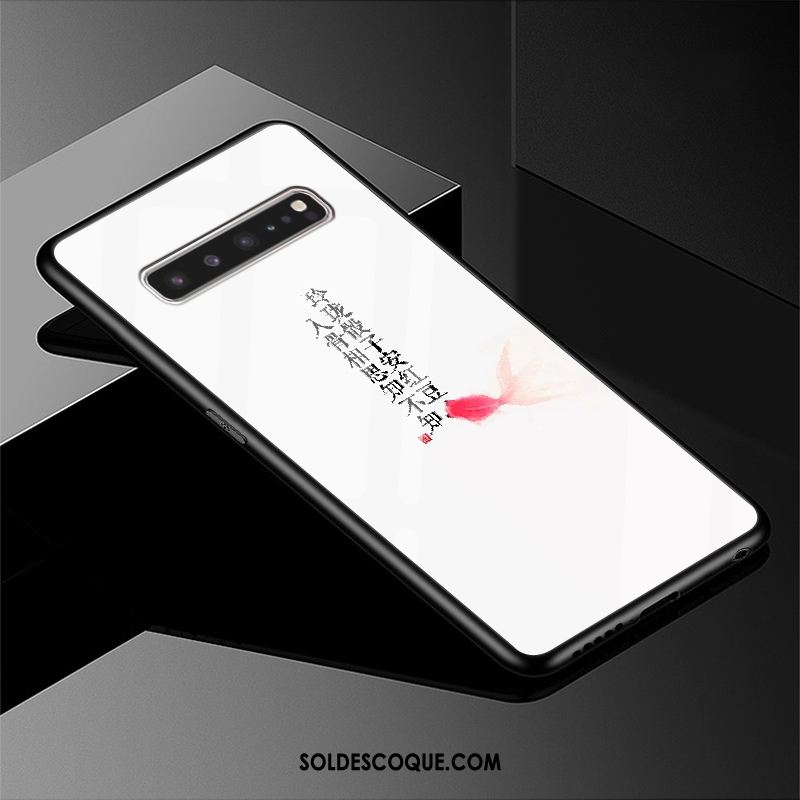 Coque Samsung Galaxy S10 5g Verre Téléphone Portable Protection Étoile Ciel Étoilé France