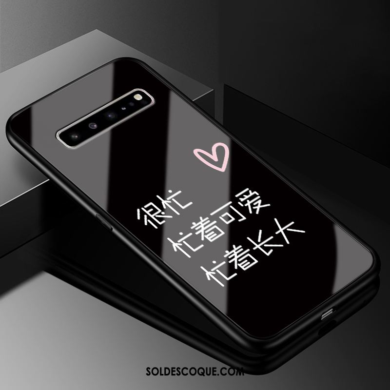 Coque Samsung Galaxy S10 5g Étoile Difficile Protection Amoureux Étui Housse Pas Cher