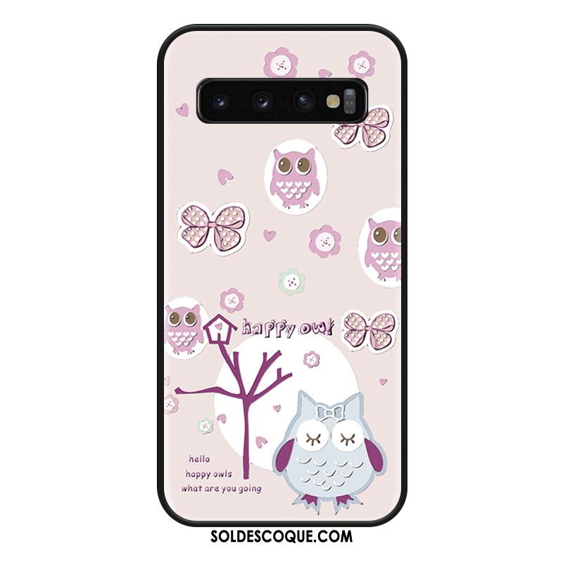 Coque Samsung Galaxy S10 Bleu Créatif Protection Ornements Suspendus Tout Compris Housse Soldes