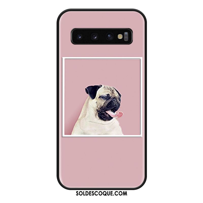 Coque Samsung Galaxy S10+ Charmant Silicone Mignonne Amoureux Personnalité En Ligne