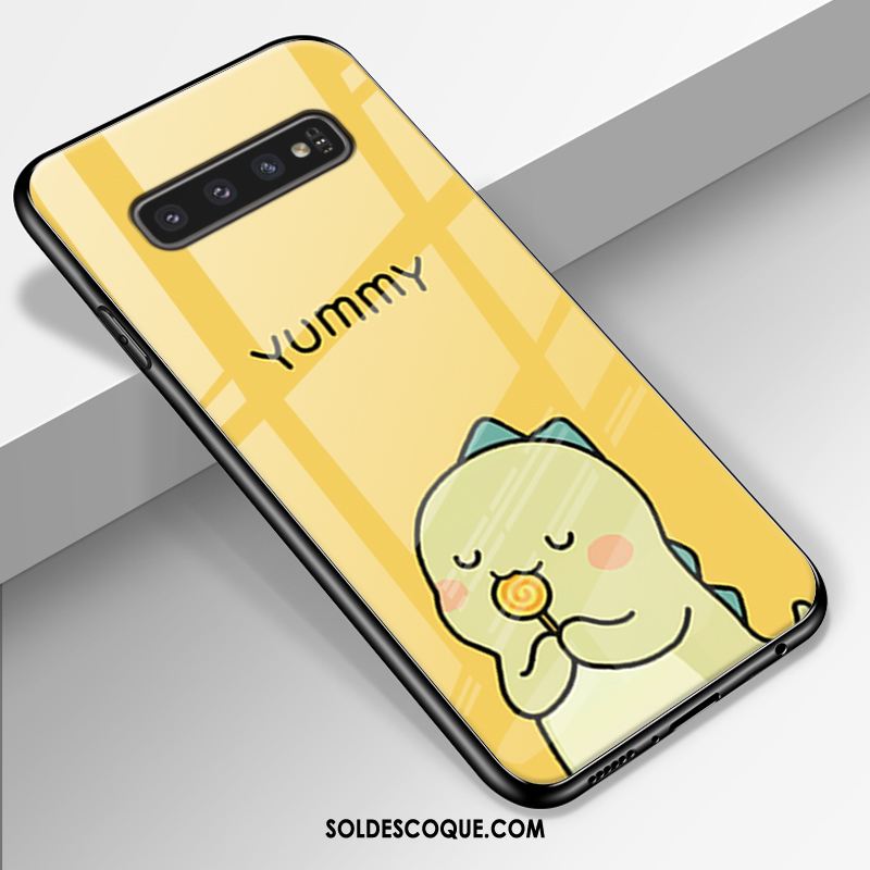 Coque Samsung Galaxy S10+ Charmant Tendance Petit Silicone Étui En Ligne