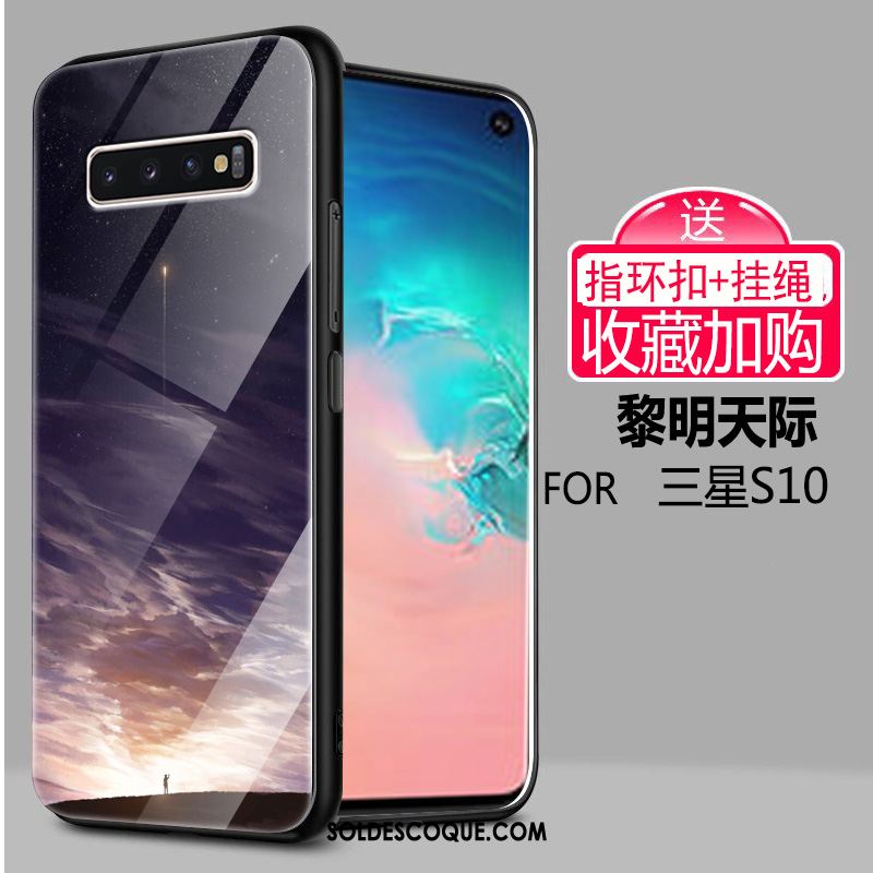 Coque Samsung Galaxy S10 Clair Incassable Tout Compris Vent Téléphone Portable Pas Cher