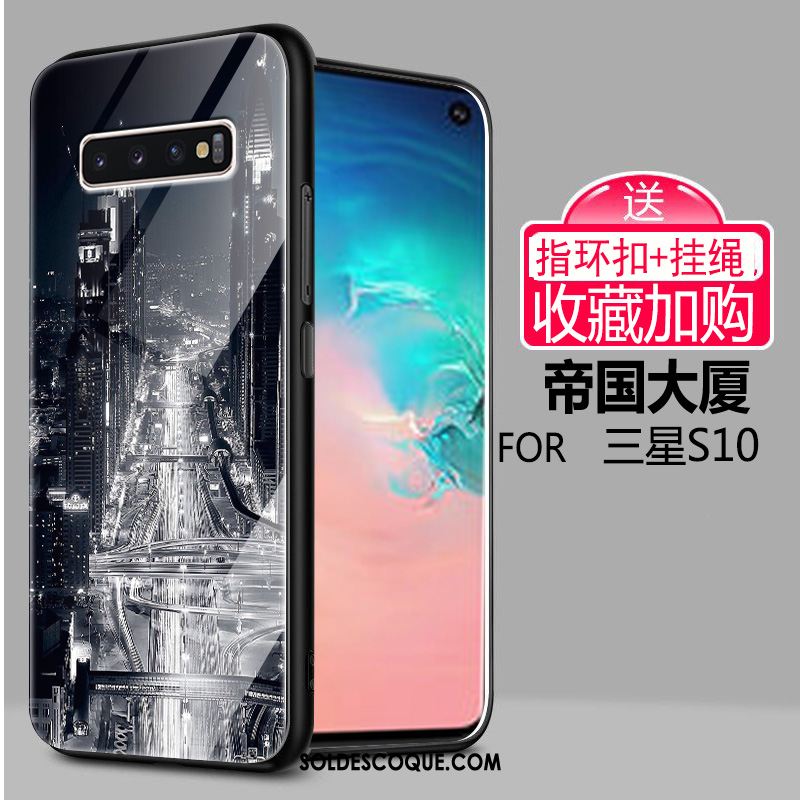 Coque Samsung Galaxy S10 Clair Incassable Tout Compris Vent Téléphone Portable Pas Cher