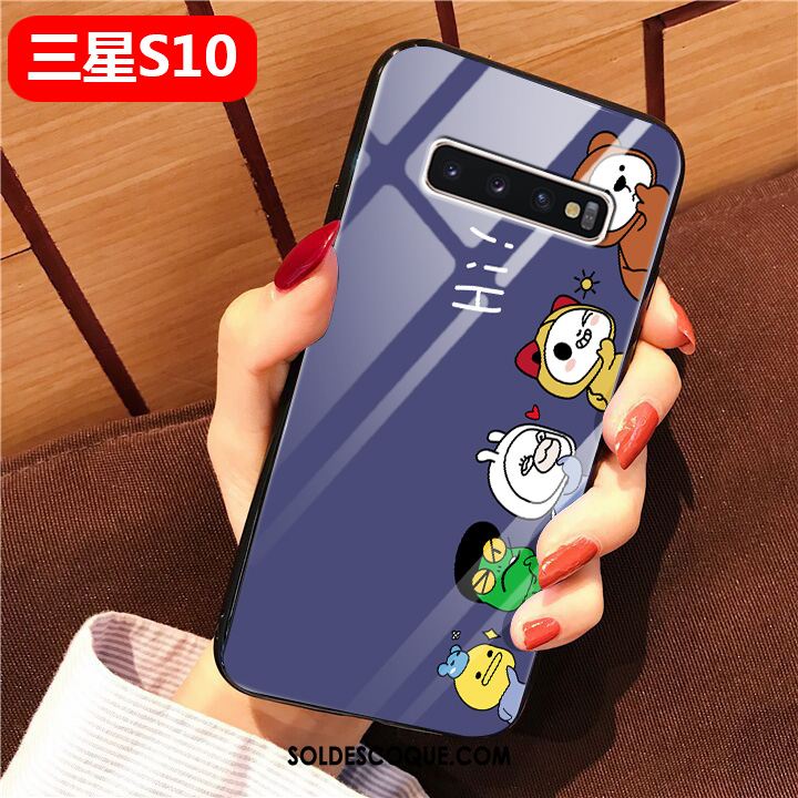 Coque Samsung Galaxy S10 Créatif Charmant Personnalité Incassable Protection Soldes