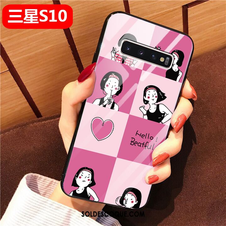 Coque Samsung Galaxy S10 Créatif Charmant Personnalité Incassable Protection Soldes