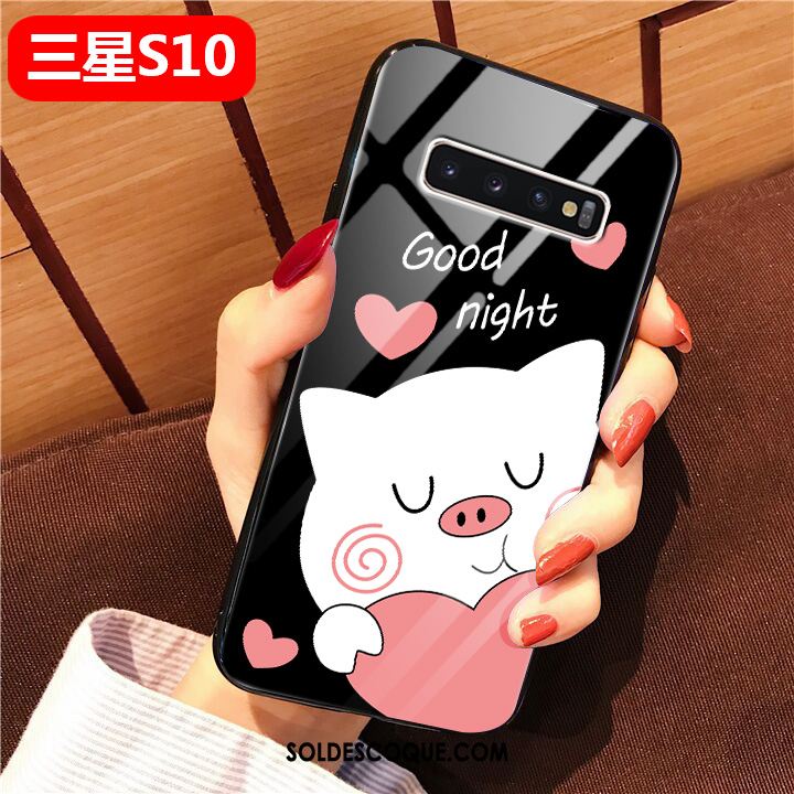 Coque Samsung Galaxy S10 Créatif Charmant Personnalité Incassable Protection Soldes