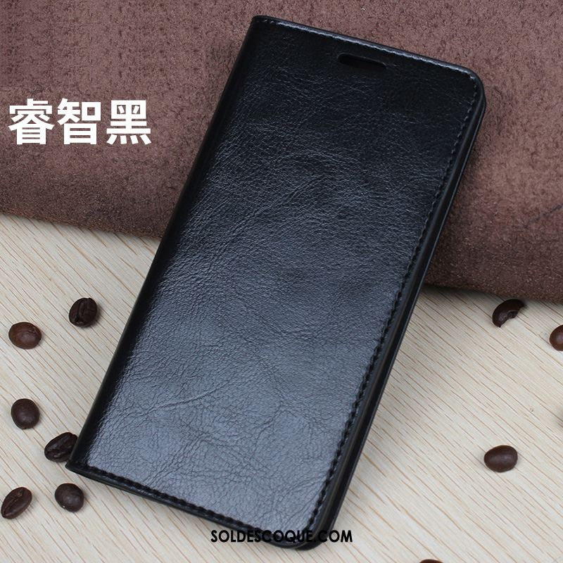 Coque Samsung Galaxy S10+ Cuir Véritable Carte Mode Clamshell Qualité Pas Cher