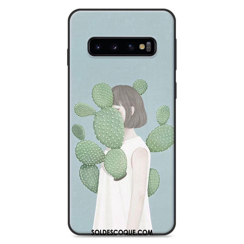 Coque Samsung Galaxy S10 Frais Personnalité Bleu Étoile Silicone France