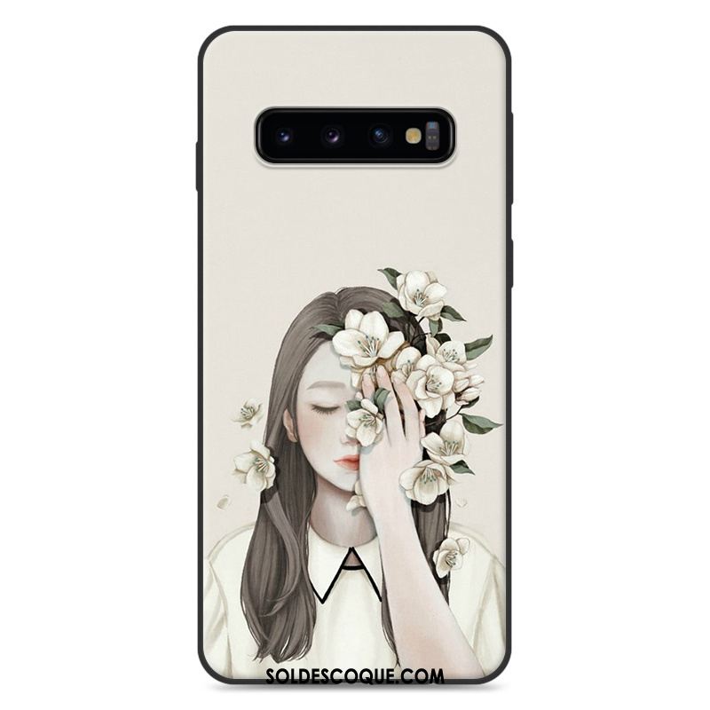 Coque Samsung Galaxy S10 Frais Personnalité Bleu Étoile Silicone France