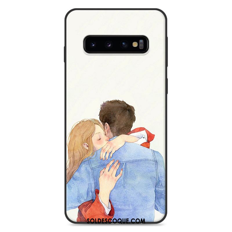 Coque Samsung Galaxy S10 Frais Personnalité Bleu Étoile Silicone France