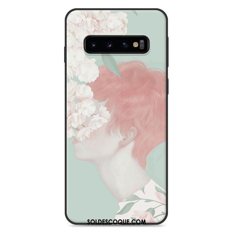 Coque Samsung Galaxy S10 Frais Personnalité Bleu Étoile Silicone France