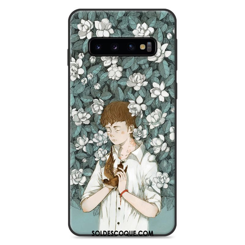 Coque Samsung Galaxy S10 Frais Personnalité Bleu Étoile Silicone France