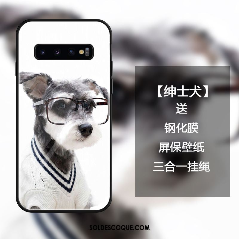 Coque Samsung Galaxy S10+ Gentilhomme Ornements Suspendus Créatif Tendance Amour Pas Cher