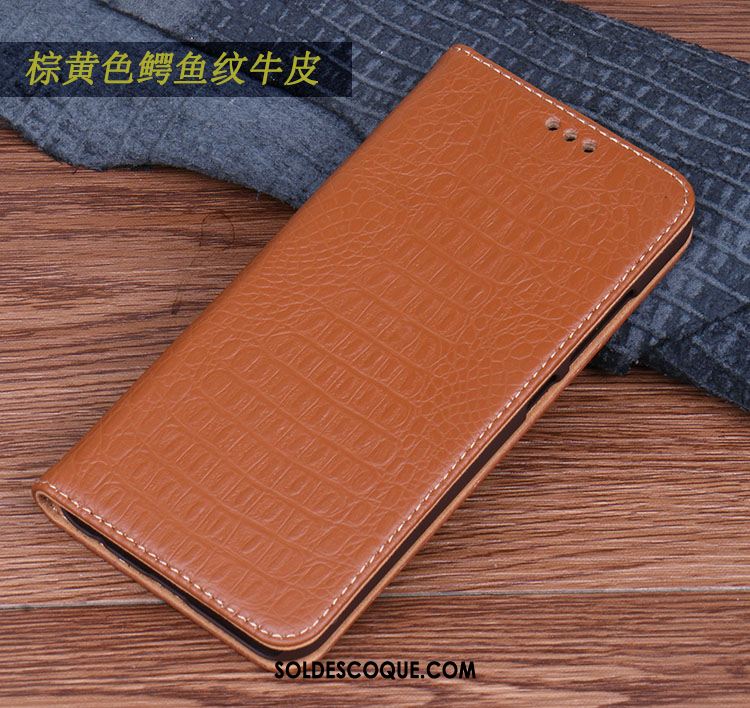 Coque Samsung Galaxy S10+ Grand Marron Cuir Étui Étoile Pas Cher