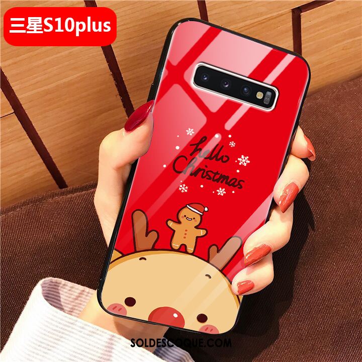 Coque Samsung Galaxy S10+ Incassable Charmant Étui Tout Compris Verre En Ligne