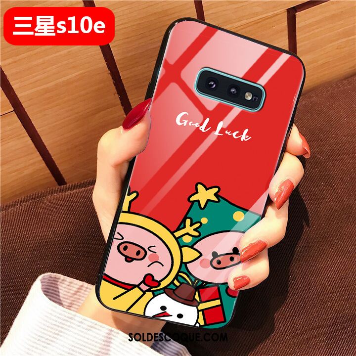 Coque Samsung Galaxy S10+ Incassable Charmant Étui Tout Compris Verre En Ligne