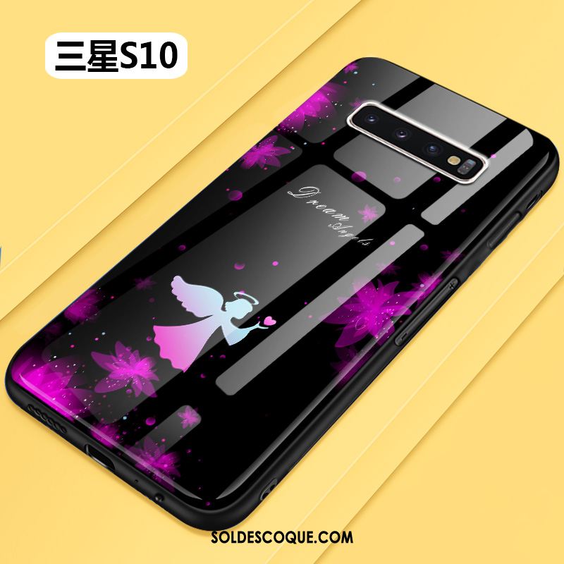 Coque Samsung Galaxy S10 Incassable Silicone Téléphone Portable Mode Créatif Pas Cher