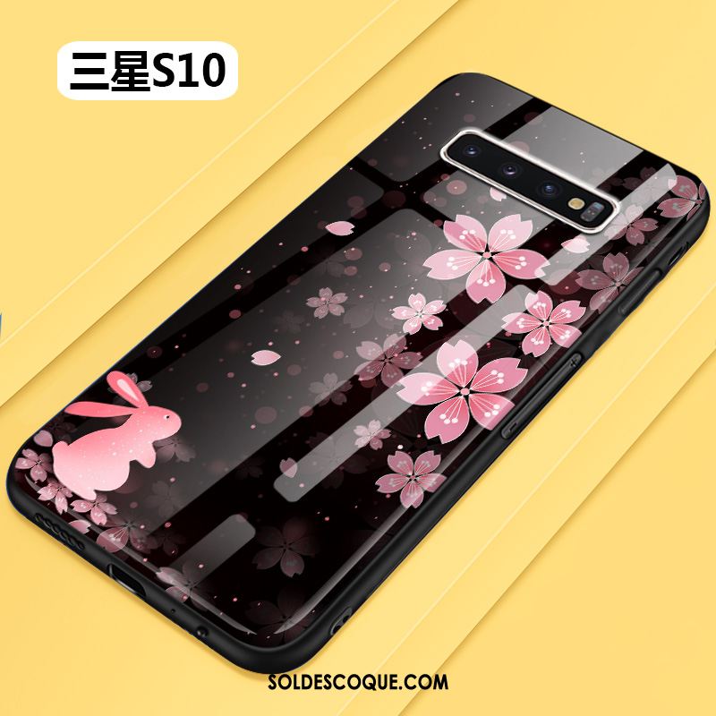 Coque Samsung Galaxy S10 Incassable Silicone Téléphone Portable Mode Créatif Pas Cher