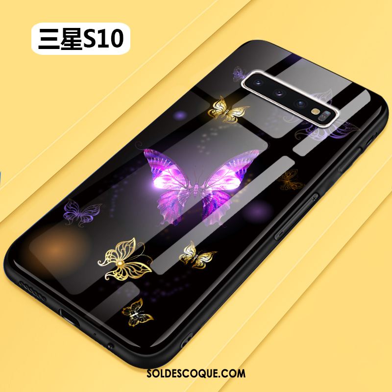 Coque Samsung Galaxy S10 Incassable Silicone Téléphone Portable Mode Créatif Pas Cher