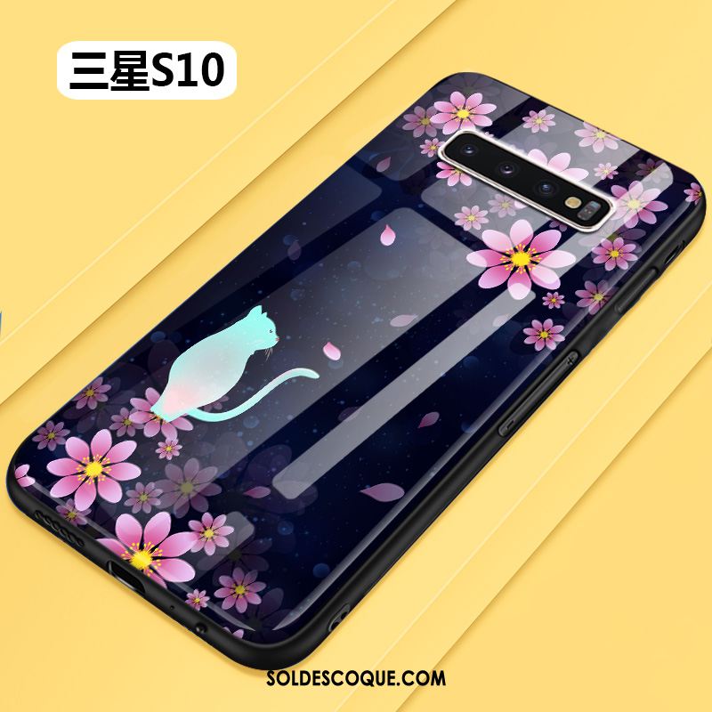 Coque Samsung Galaxy S10 Incassable Silicone Téléphone Portable Mode Créatif Pas Cher