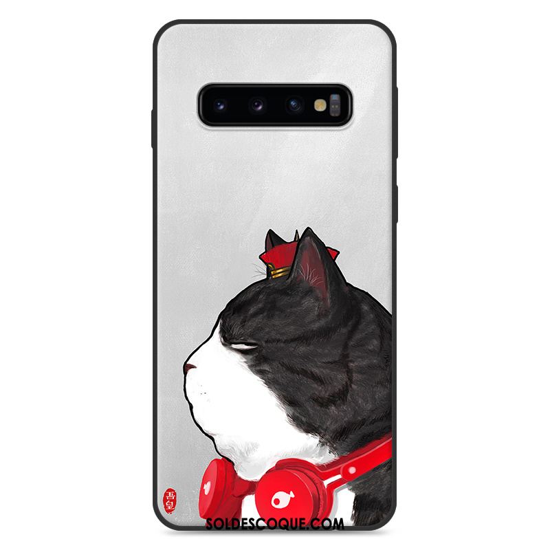 Coque Samsung Galaxy S10+ Incassable Tout Compris Créatif Protection Téléphone Portable Pas Cher