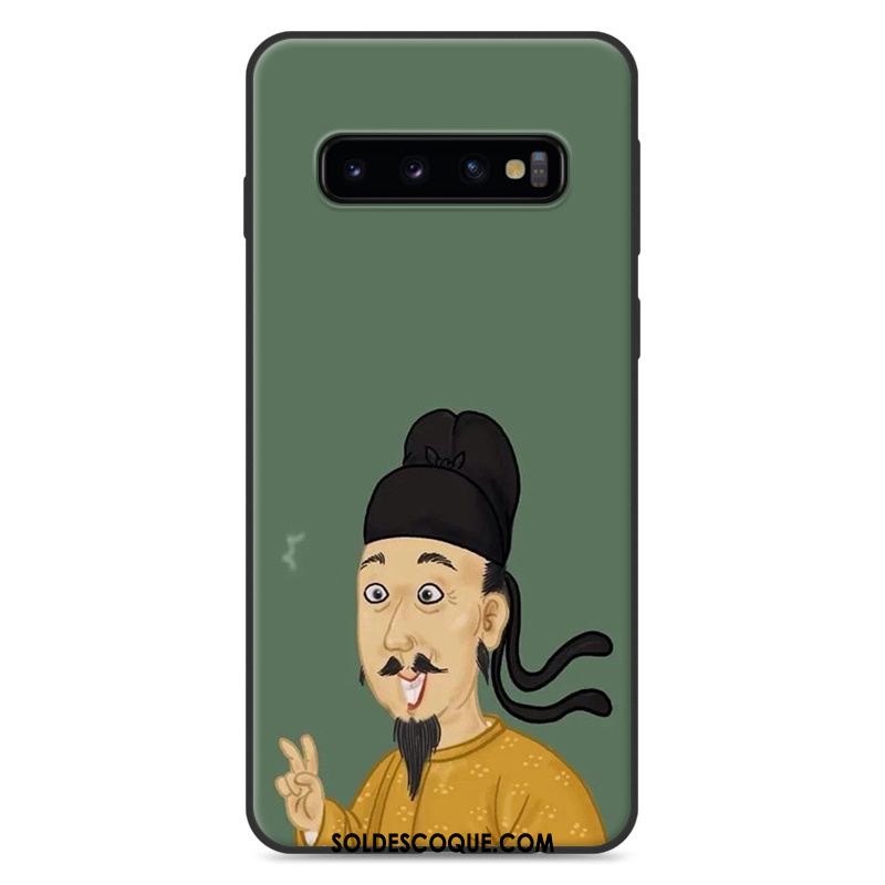 Coque Samsung Galaxy S10+ Incassable Tout Compris Créatif Protection Téléphone Portable Pas Cher