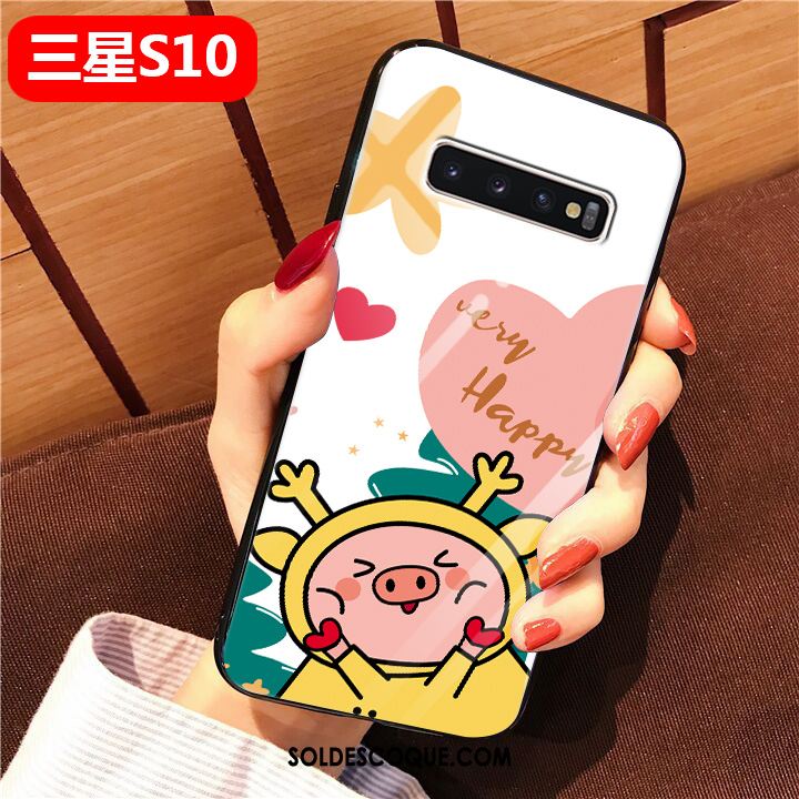 Coque Samsung Galaxy S10 Incassable Étui Tout Compris Téléphone Portable Dessin Animé En Vente