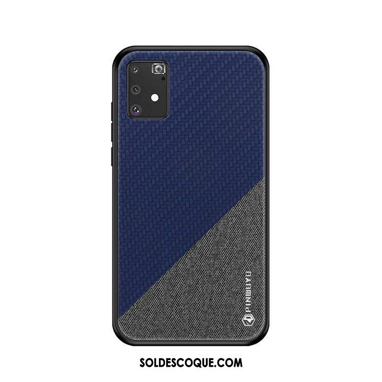 Coque Samsung Galaxy S10 Lite Toile Téléphone Portable Étoile Rose Délavé En Daim En Vente