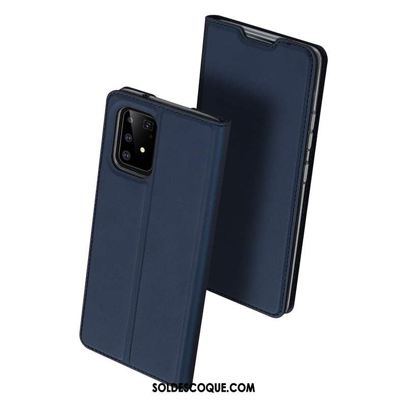 Coque Samsung Galaxy S10 Lite Étoile Incassable Jeunesse Bleu Étui En Cuir Pas Cher