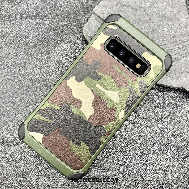 Coque Samsung Galaxy S10 Marque De Tendance Mode Fluide Doux Camouflage Ballon Pas Cher