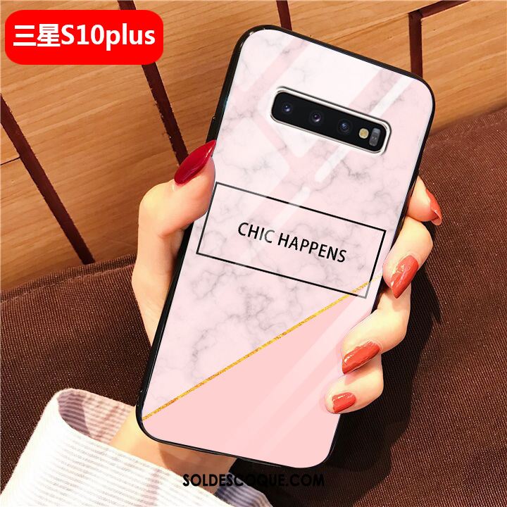 Coque Samsung Galaxy S10+ Mode Étoile Créatif Marque De Tendance Fluide Doux En Vente