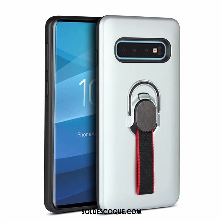 Coque Samsung Galaxy S10+ Or Étoile Téléphone Portable Étui Support Pas Cher