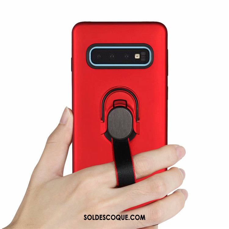 Coque Samsung Galaxy S10+ Or Étoile Téléphone Portable Étui Support Pas Cher