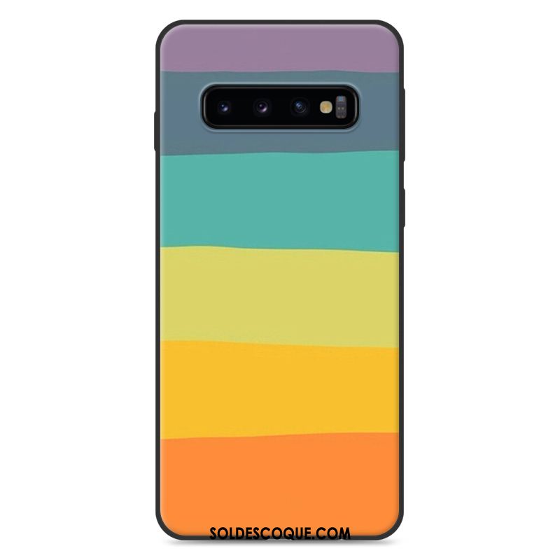 Coque Samsung Galaxy S10 Protection Dessin Animé Charmant Incassable Nouveau Pas Cher