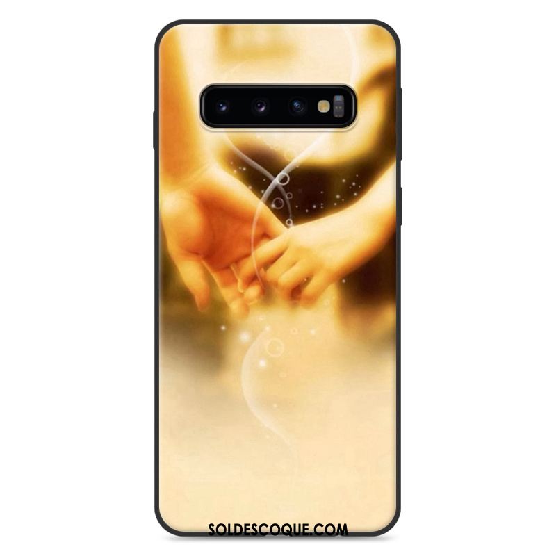 Coque Samsung Galaxy S10 Protection Dessin Animé Charmant Incassable Nouveau Pas Cher