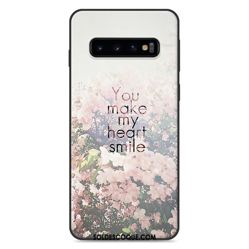 Coque Samsung Galaxy S10 Protection Dessin Animé Charmant Incassable Nouveau Pas Cher