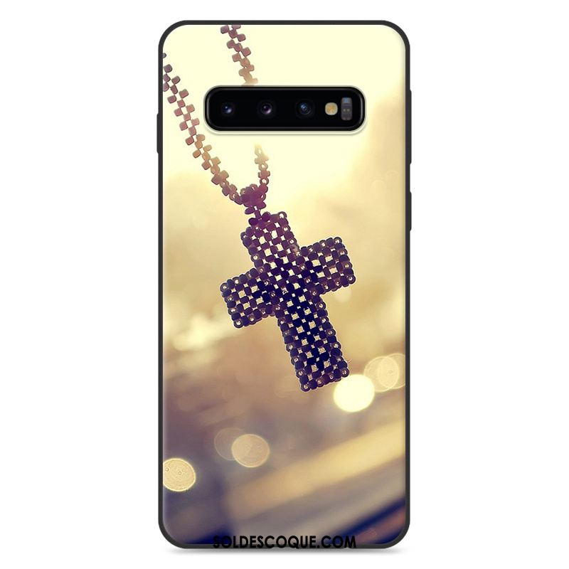 Coque Samsung Galaxy S10 Protection Dessin Animé Charmant Incassable Nouveau Pas Cher