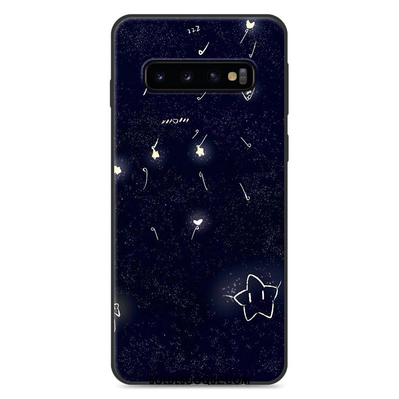 Coque Samsung Galaxy S10 Protection Dessin Animé Charmant Incassable Nouveau Pas Cher