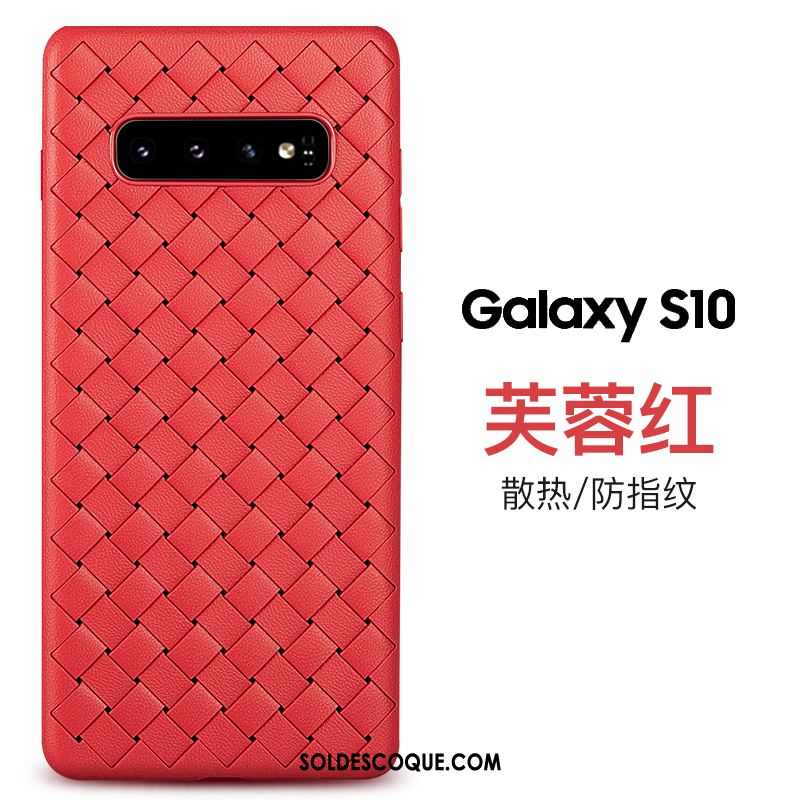 Coque Samsung Galaxy S10 Protection Personnalité Marque De Tendance Respirant Téléphone Portable Pas Cher