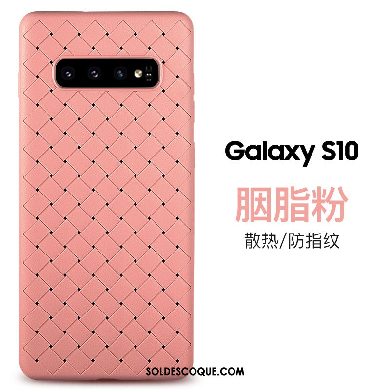 Coque Samsung Galaxy S10 Protection Personnalité Marque De Tendance Respirant Téléphone Portable Pas Cher